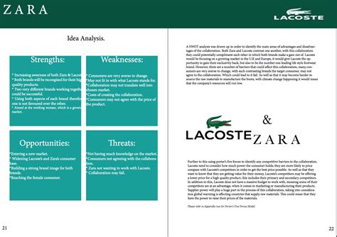 Marketing Strategy and SWOT Analysis of Lacoste .